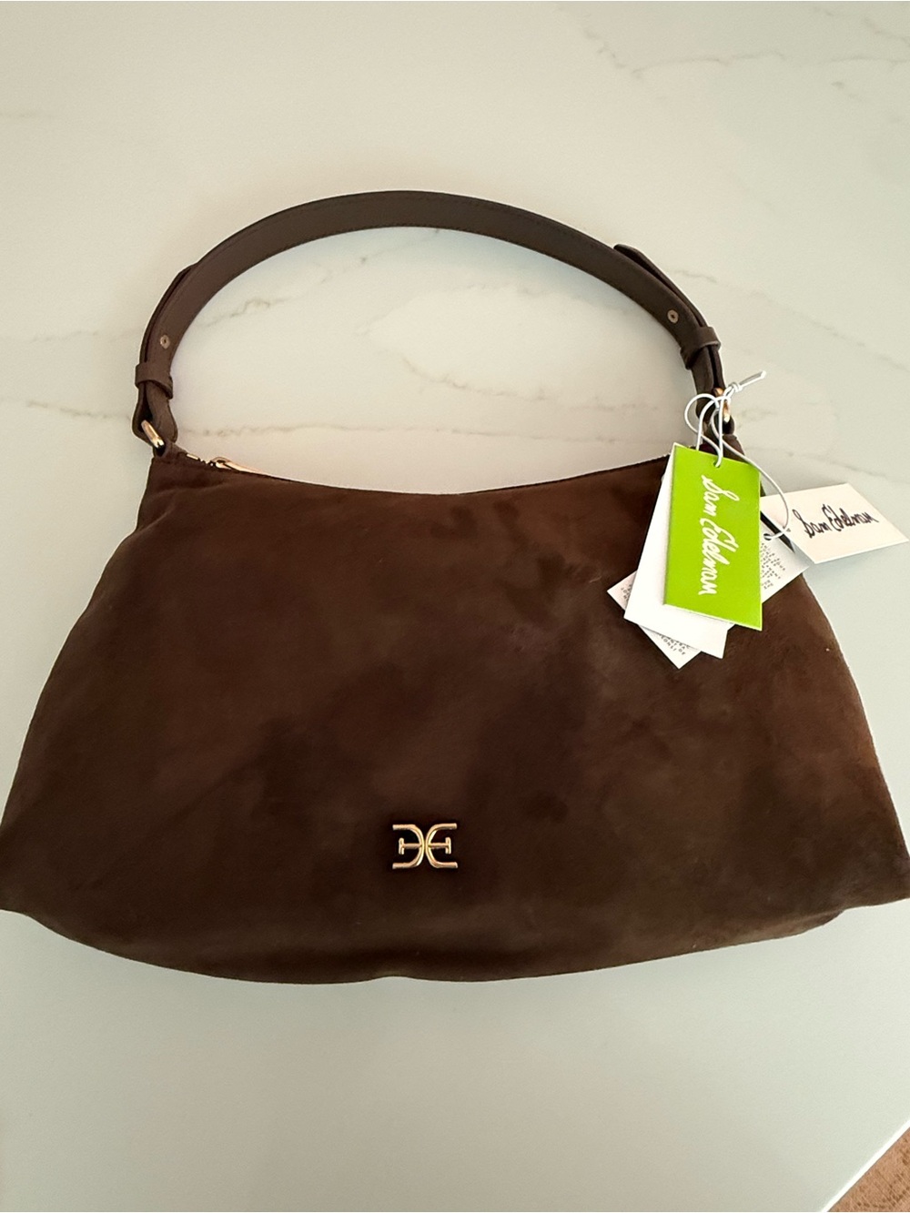SAM EDELMAN
suede marilyn shoulder bag NWT - Picture 4 of 9